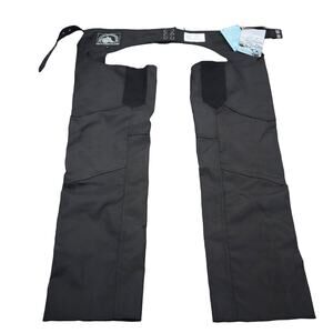 Himalaya Motor Bikewear Men Small Black Motorcycle Chaps Casual Outdoor New